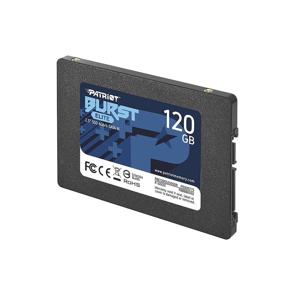 Imagem do Ssd Patriot Burst Elite 120gb Pbe120gs25ssdr Sata 6gb S L 450mb S E 320mb S