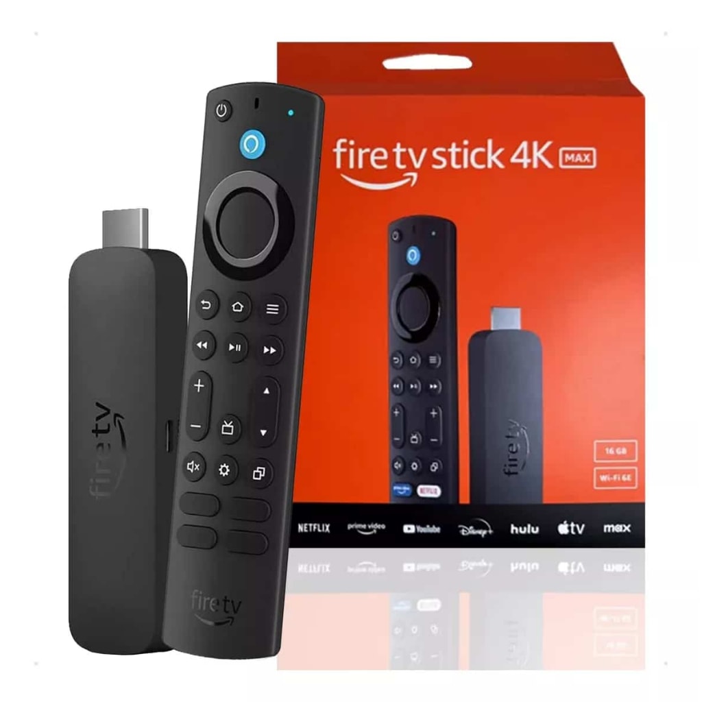 Imagem do Amazon Fire Tv Stick 4k Max 2 Geracao 16gb Quad Core 2 0g Original Envio Imediato