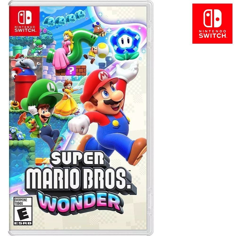 Imagem do Super Mario Bros Wonder Nintendo Switch Midia Fisica Novo Lacrado