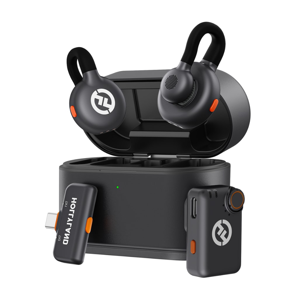 Imagem do Microfone Hollyland Lark M2s Duo Mini Combo