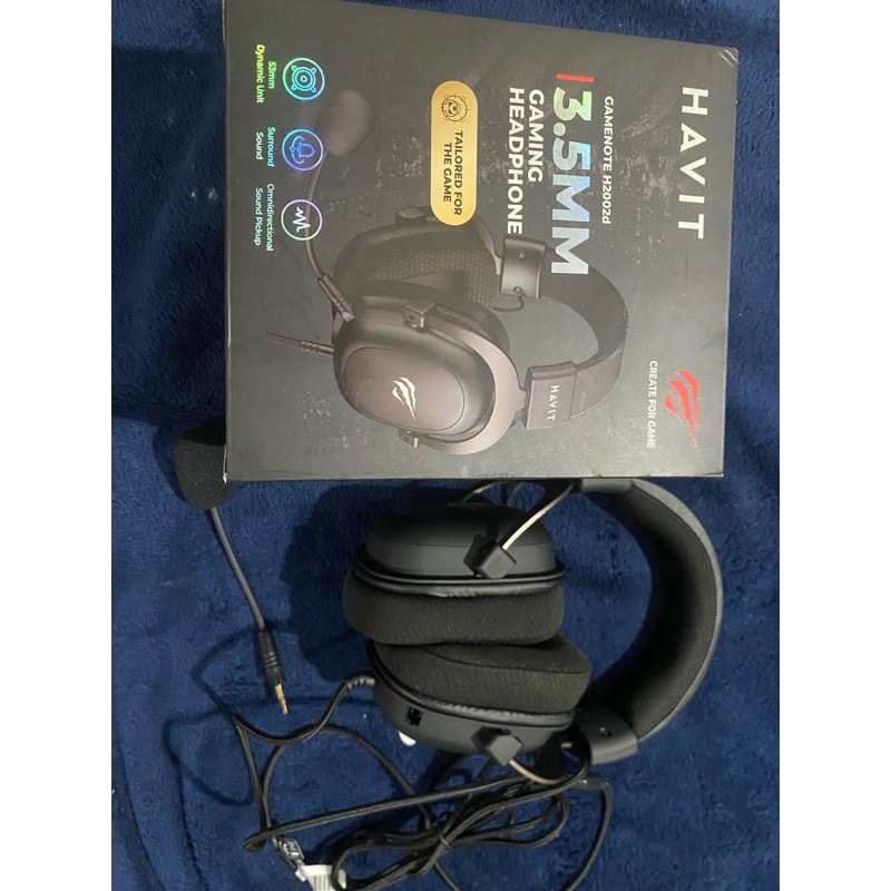 Imagem do Headset Gamer Havit H2002d