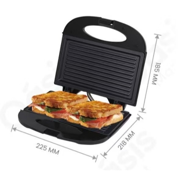 Imagem do Sanduicheira Brunch Time 2 Em 1 Elgin Antiaderente Preta 220v