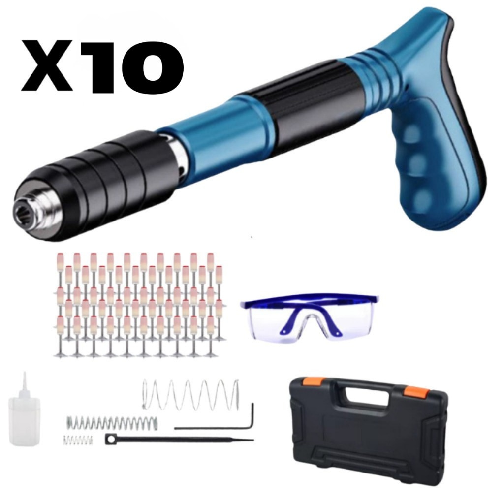 Imagem do Pistola De Fixacao De Acao Direta Finca Pinos 10 Pinos Nf