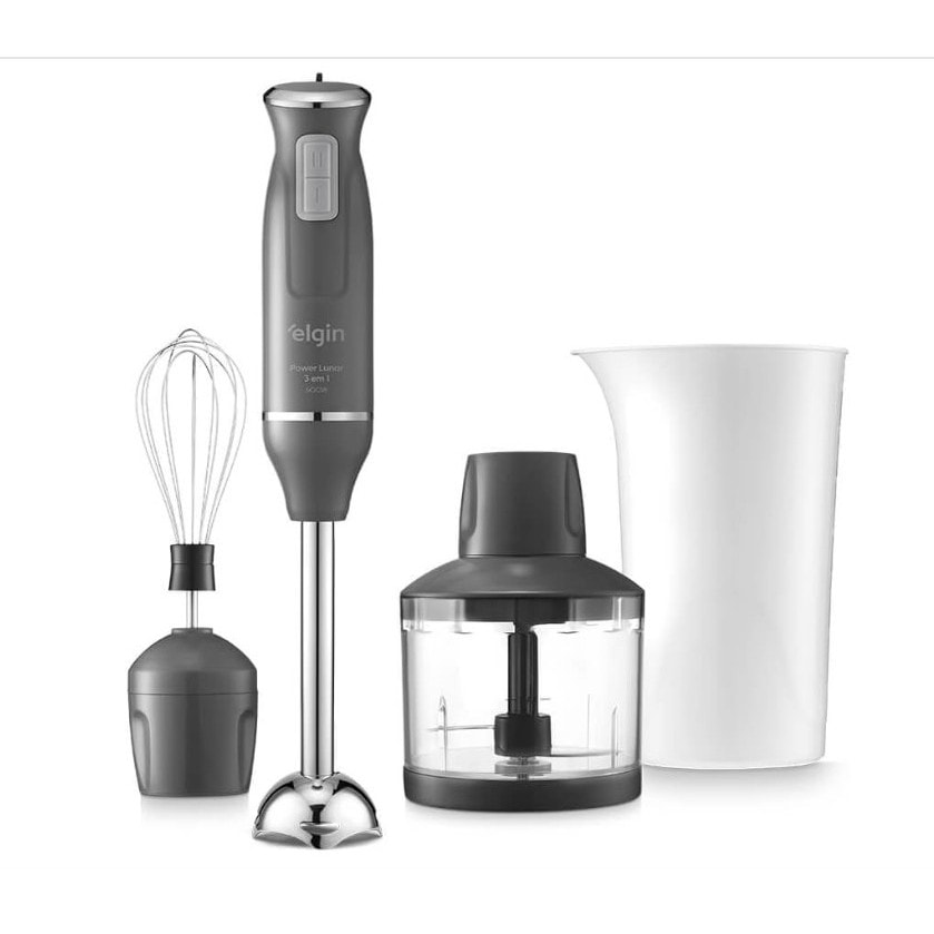 Imagem do Mixer Power Inox 3 Em 1 600w Elgin Lunar 110v Mixer Triturado