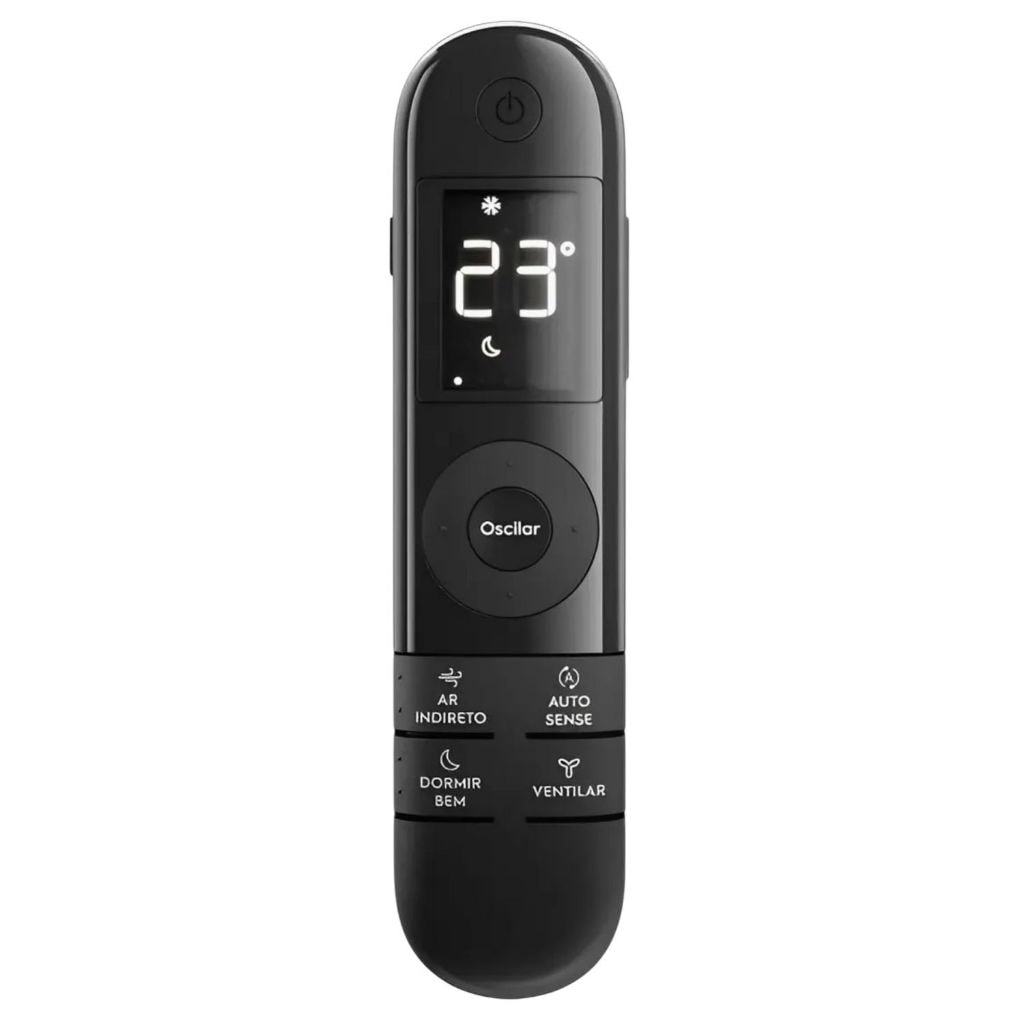 Imagem do Controle Para Ar Condicionado Electrolux Split Color Adapt Preto