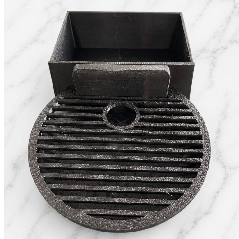 Imagem do Kit Bandejas Gotejamento Nespresso Essenza Mini D30 Compativel Essenza Mini D30 Formato Trapezoidal