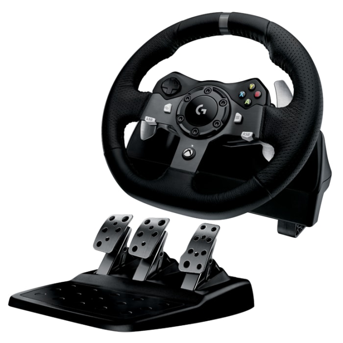 Imagem do Volante Logitech G920 Driving Force Force Feedback Xbox E Pc Novo