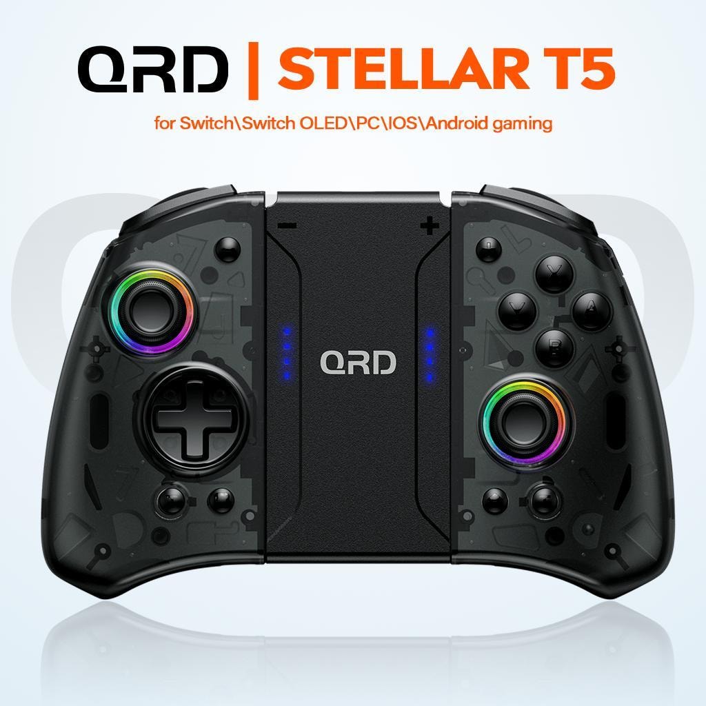 Imagem do Qrd T5 Controle Nintendo Switch Joy Con Controller Gamepad Joystick Switch2 Switch Oled