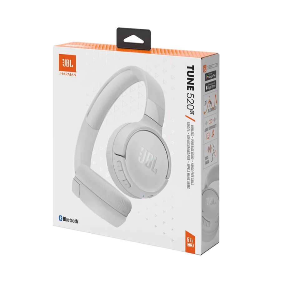 Imagem do Headphone Bluetooth Jbl Tune 520bt Branco