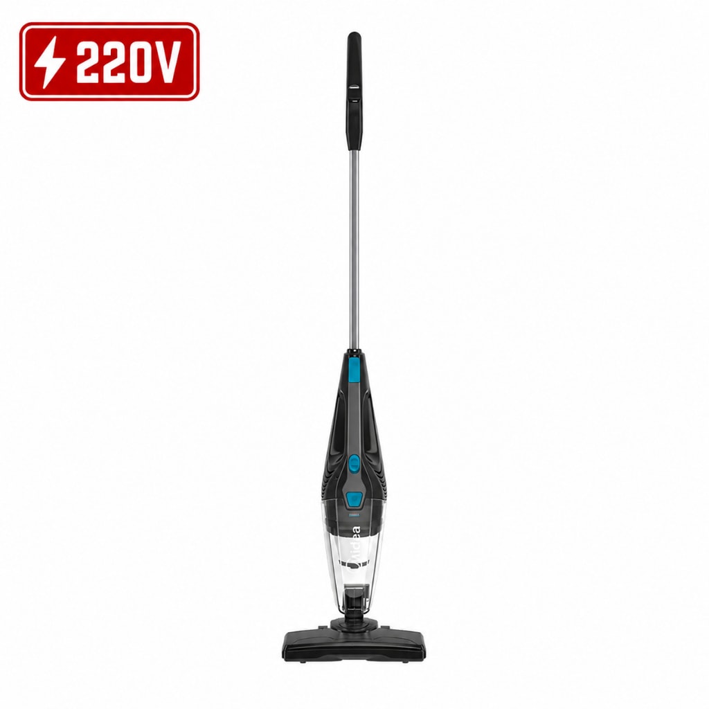 Imagem do Aspirador De Po Vertical Midea Vva21p1 2 Em 1 Preto E Azul 220v