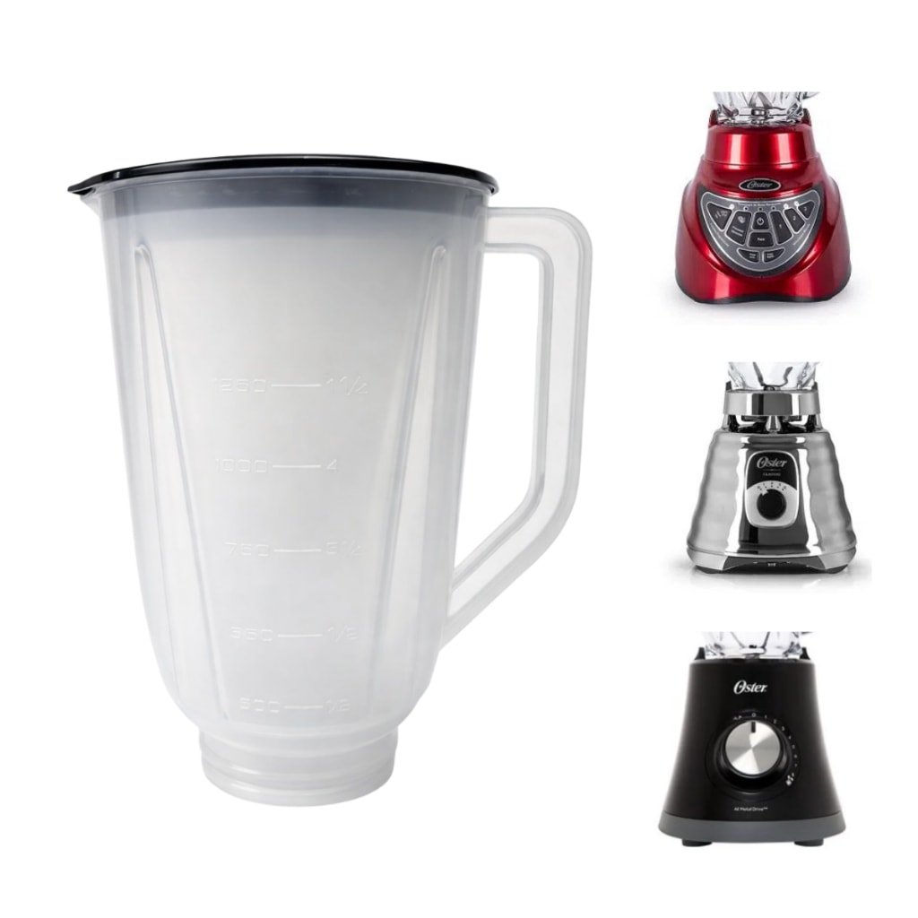 Imagem do Copo Compativel Plastico Oster Osterizer Classico Super Chef