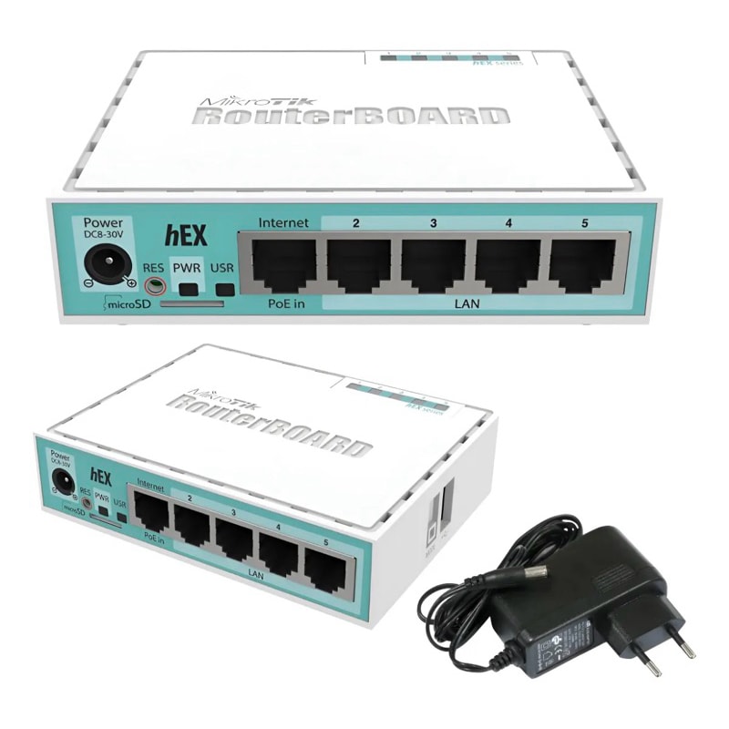 Imagem do Roteador Mikrotik Hex Rb750gr3 Ethernet Alto Desempenho