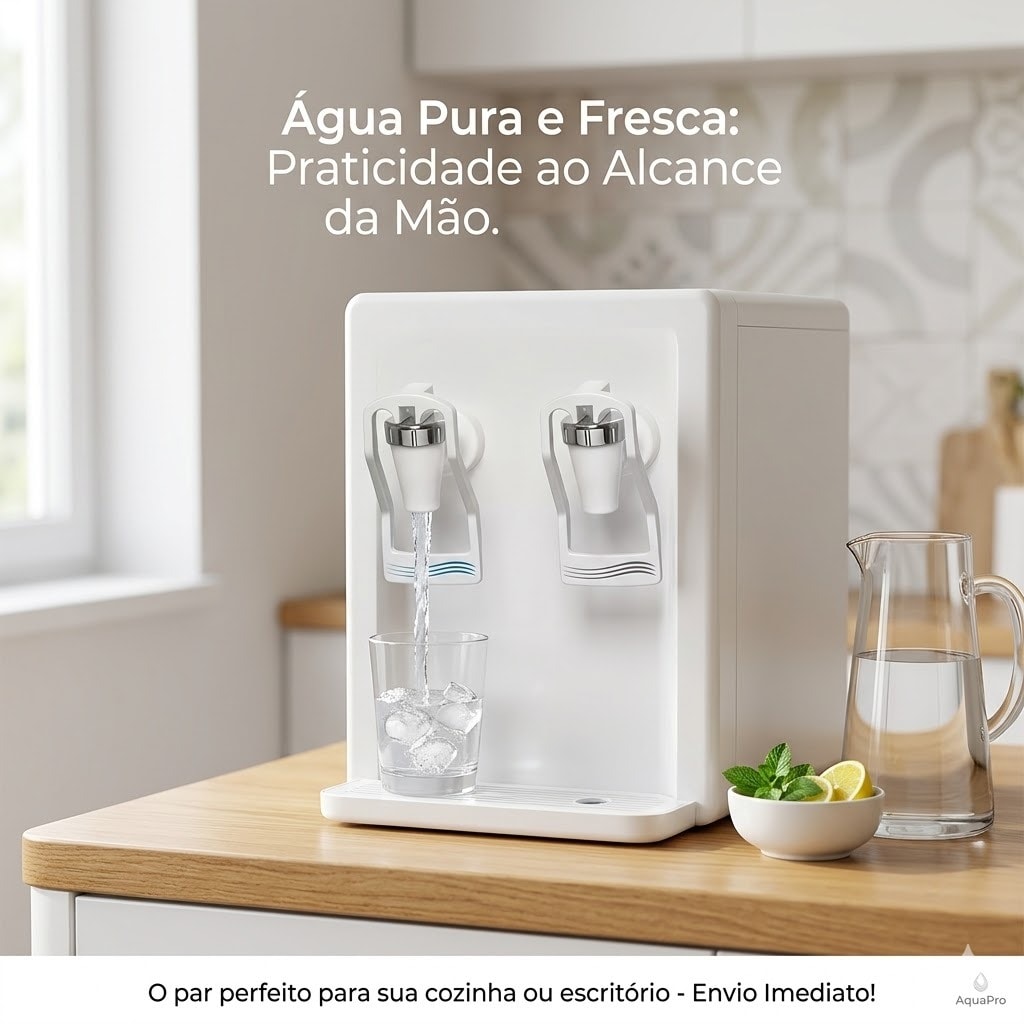 Imagem do Kit Torneira Purificador Bebedouro Ibbl Fr600 2 Lados