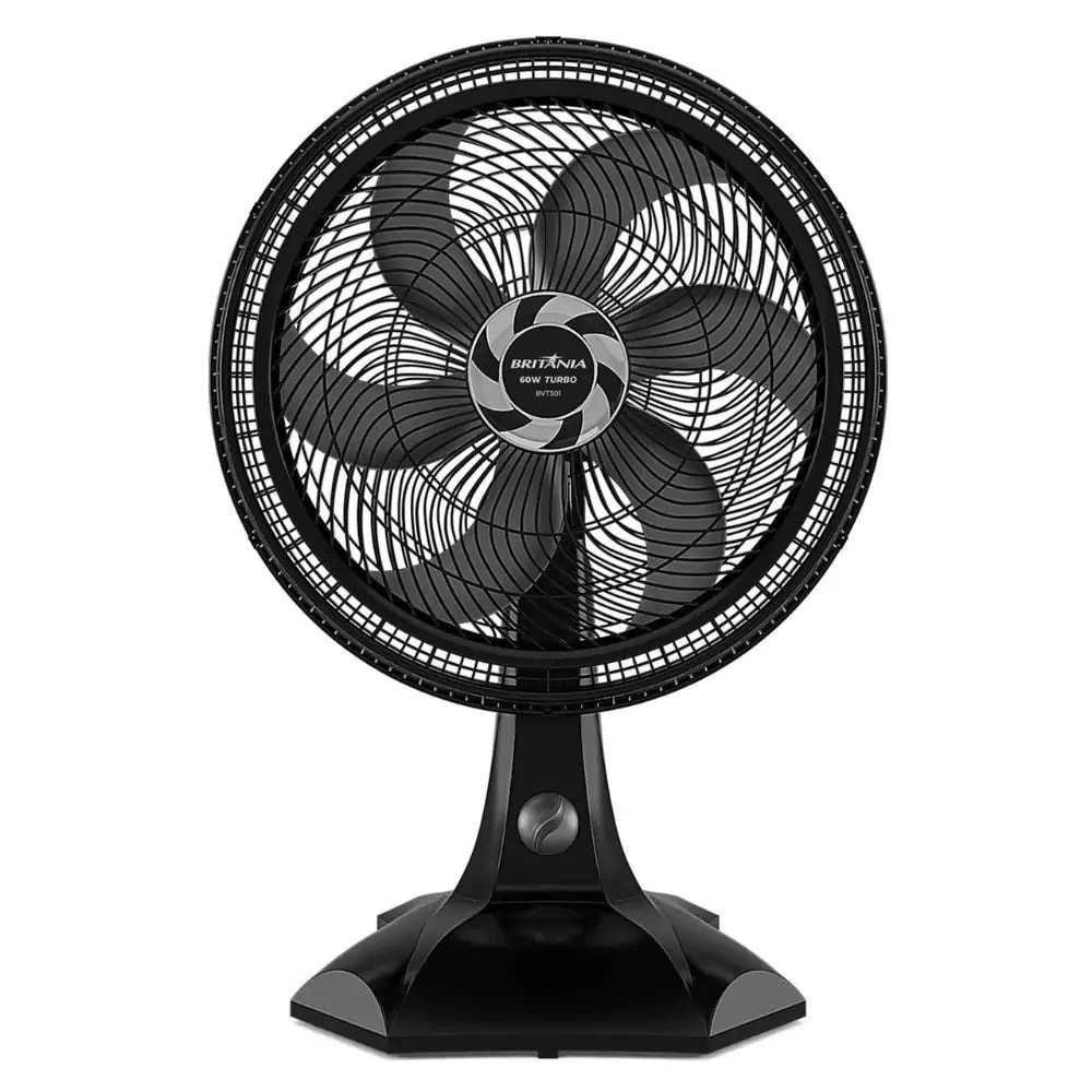 Imagem do Ventilador De Mesa Britania Bvt301 Maxx Force 6 Pas 60w 110v