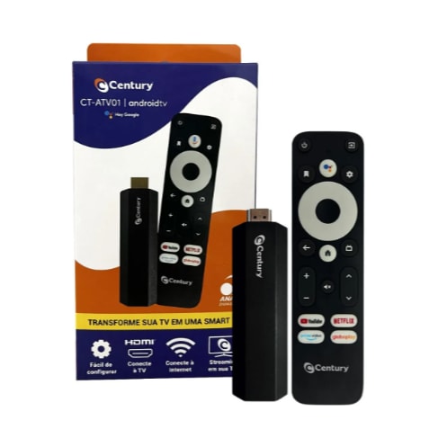 Imagem do Century Smart Tv Stick Androidtv Ct Atv01