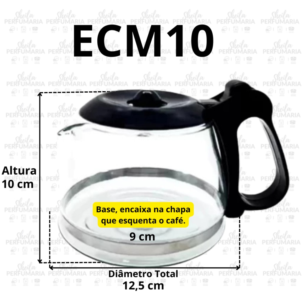 Imagem do Jarra De Vidro Resistente Ecm10 Electrolux 15 Xicaras