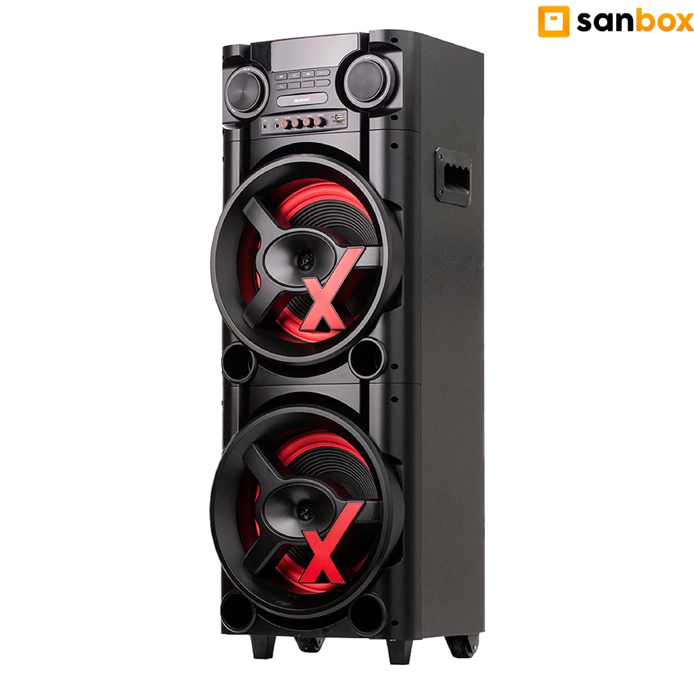Imagem do Caixa De Som Aca 1000 Newx Amvox Led Powerx Tws 1000w Bivolt Sem Fm