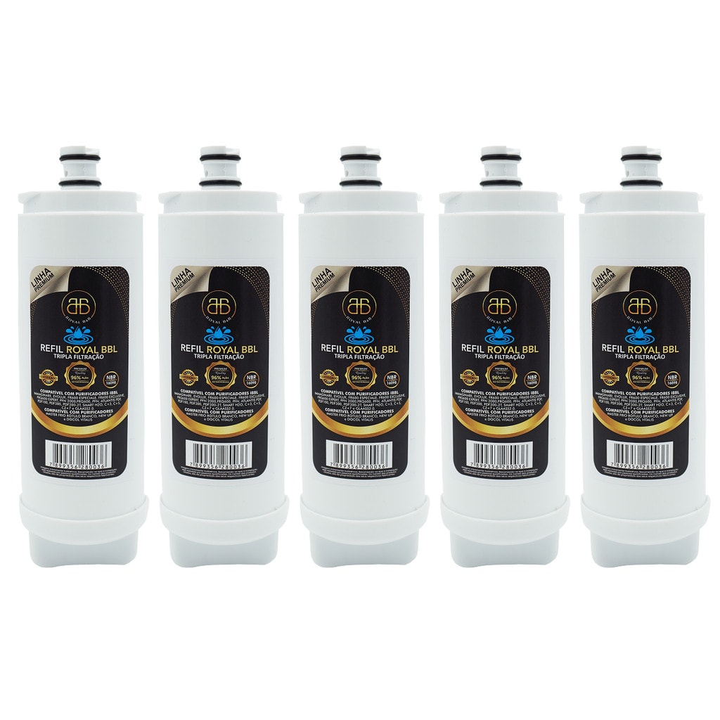 Imagem do Kit Refis Compativel Purificador Ibbl Fr600 Immaginare Evolux Exclusive Smart