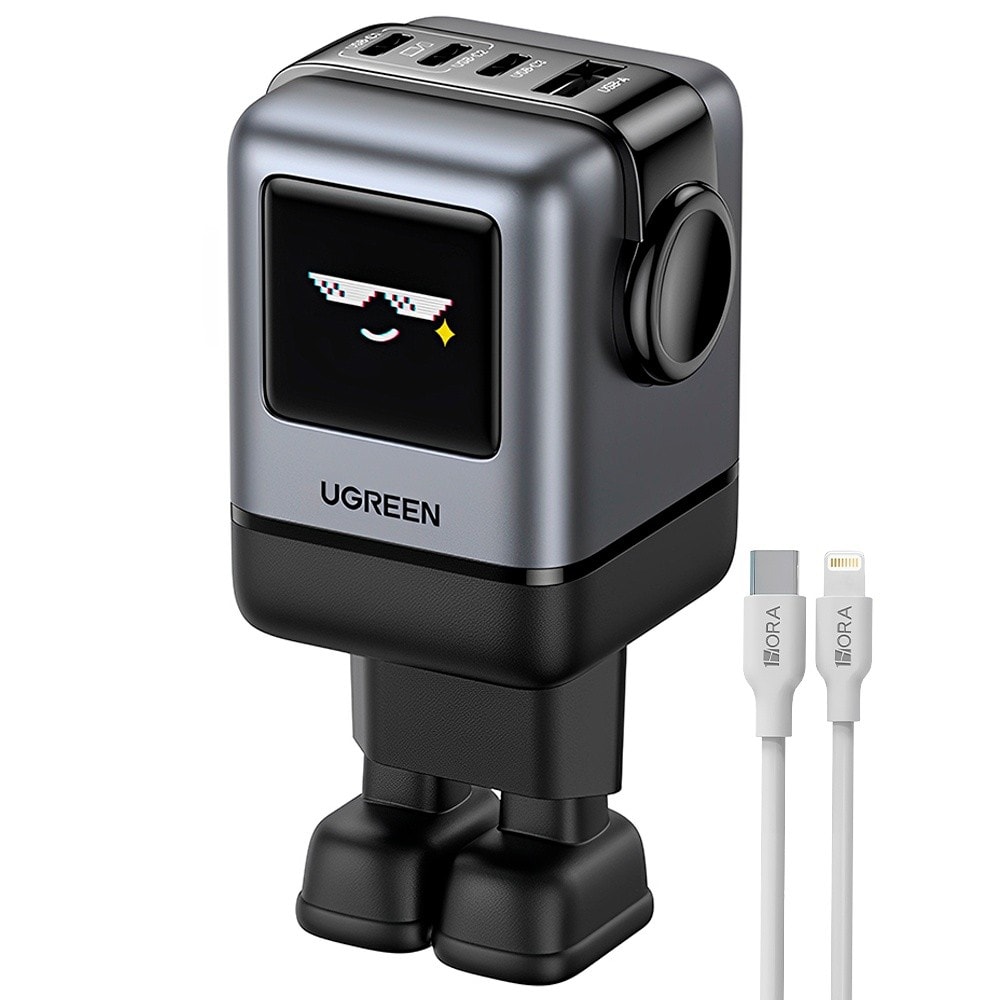 Imagem do Carregador Ugreen Robot Uno Max 100w Cabo Para Iphone K 8689 5883