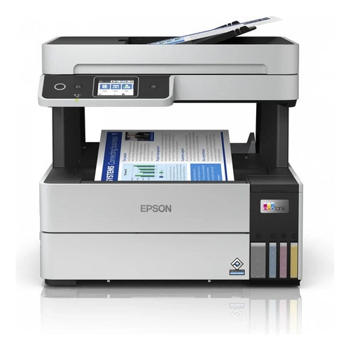 Imagem do Multifuncional Epson L6490 Ecotank Wifi Com Tanque De Tinta Cor Branco