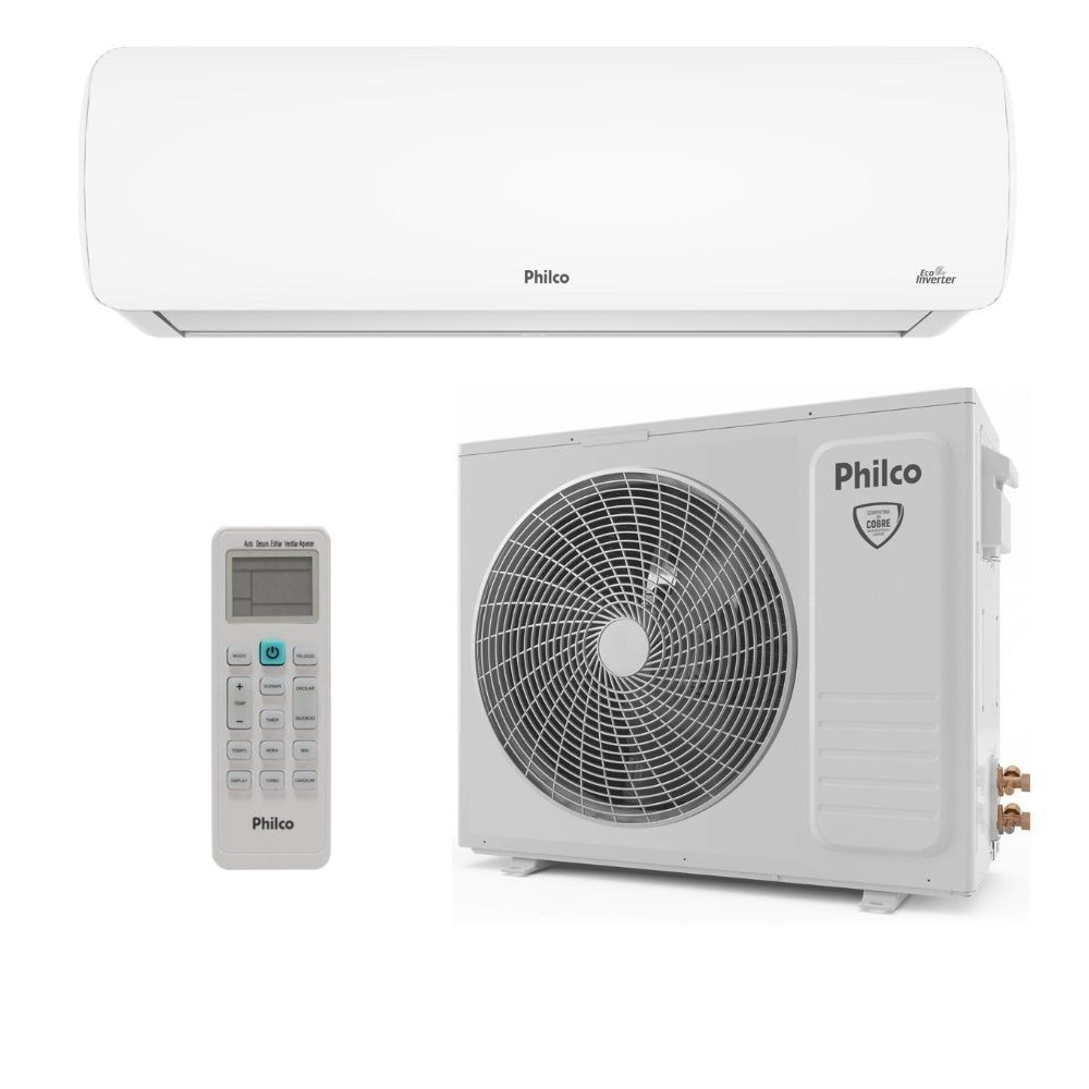 Imagem do Ar Condicionado Split Inverter Philco 30000 Btus Quente E Frio 220v Pac30qc