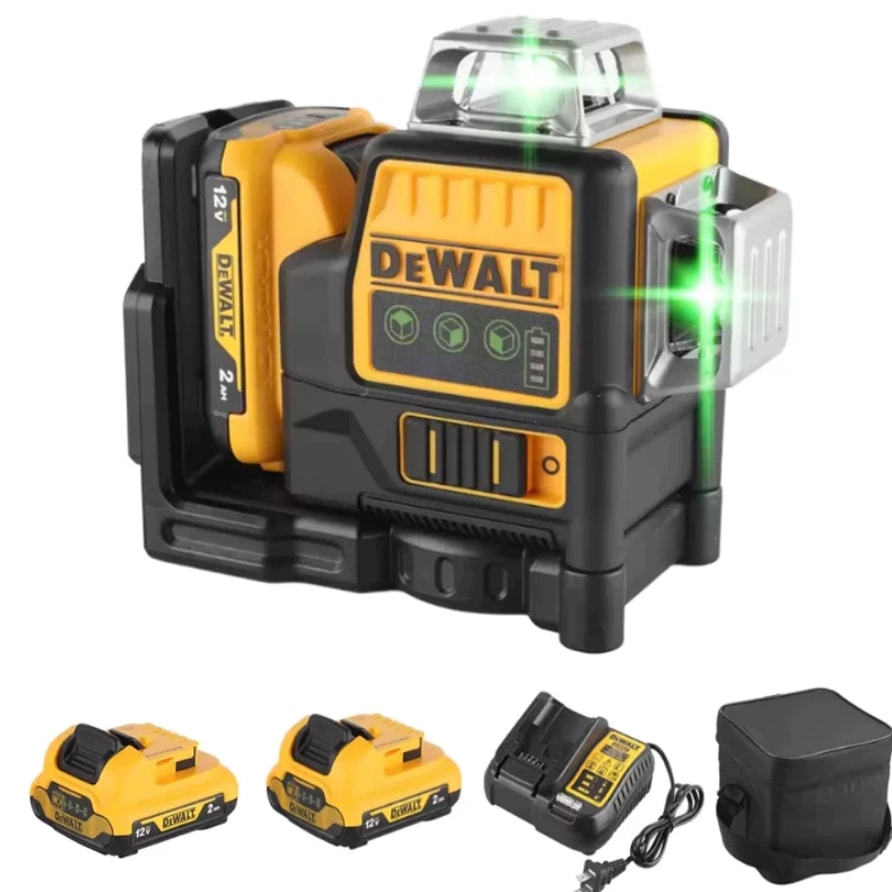 Imagem do Dw089lg 12 Linhas Nivel A Laser Verde Kit De Ferramentas Autonivelante