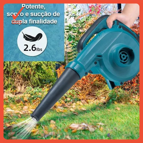 Imagem do Soprador De Folha Soprador Aspirador Eletrico 800w 220v