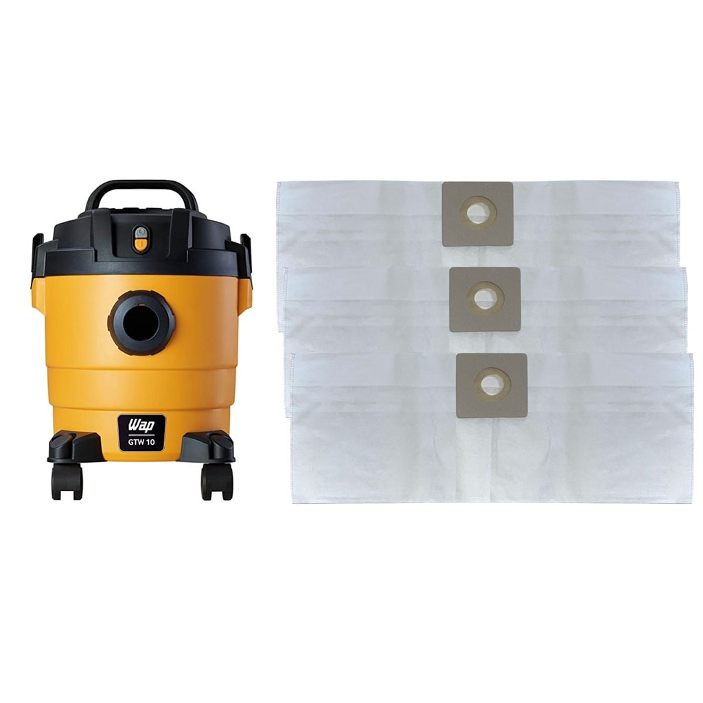 Imagem do Kit 3 Sacos Descartaveis Aspirador Po Wap Gtw 10