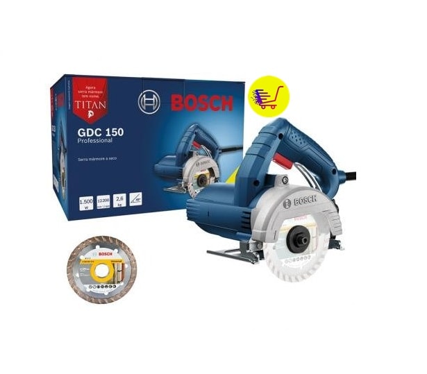 Imagem do Serra Marmore Bosch Titan Corte A Seco 1500w Gdc 150 Com 1 Disco