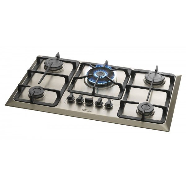 Imagem do Fogao Cooktop Fischer 5 Bocas Tripla Chama Mesa Inox 23678 54121