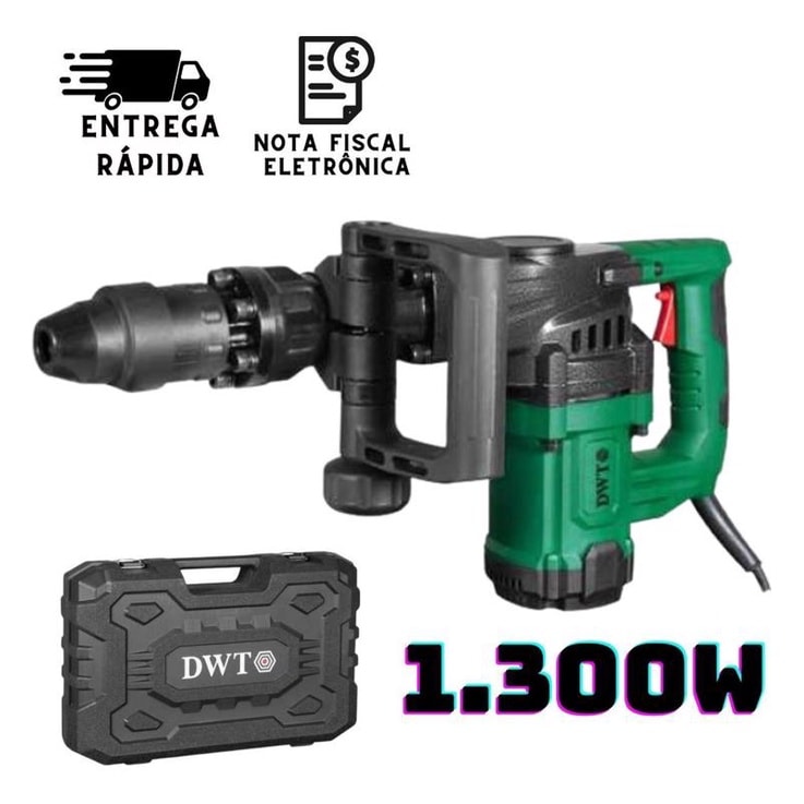 Imagem do Martelo Rompedor Dwt Mrd1315n 15 Joules 1300w