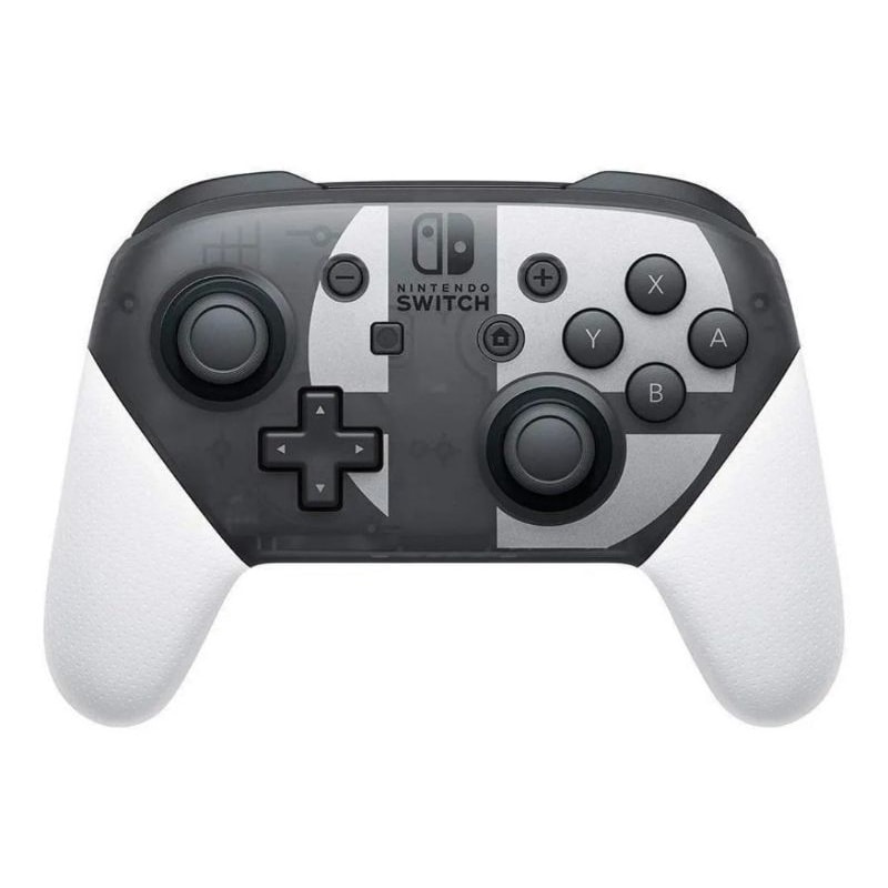Imagem do Controle Sem Fio Original Nintendo Switch Pro Super Smash Bros Ultimate Edition