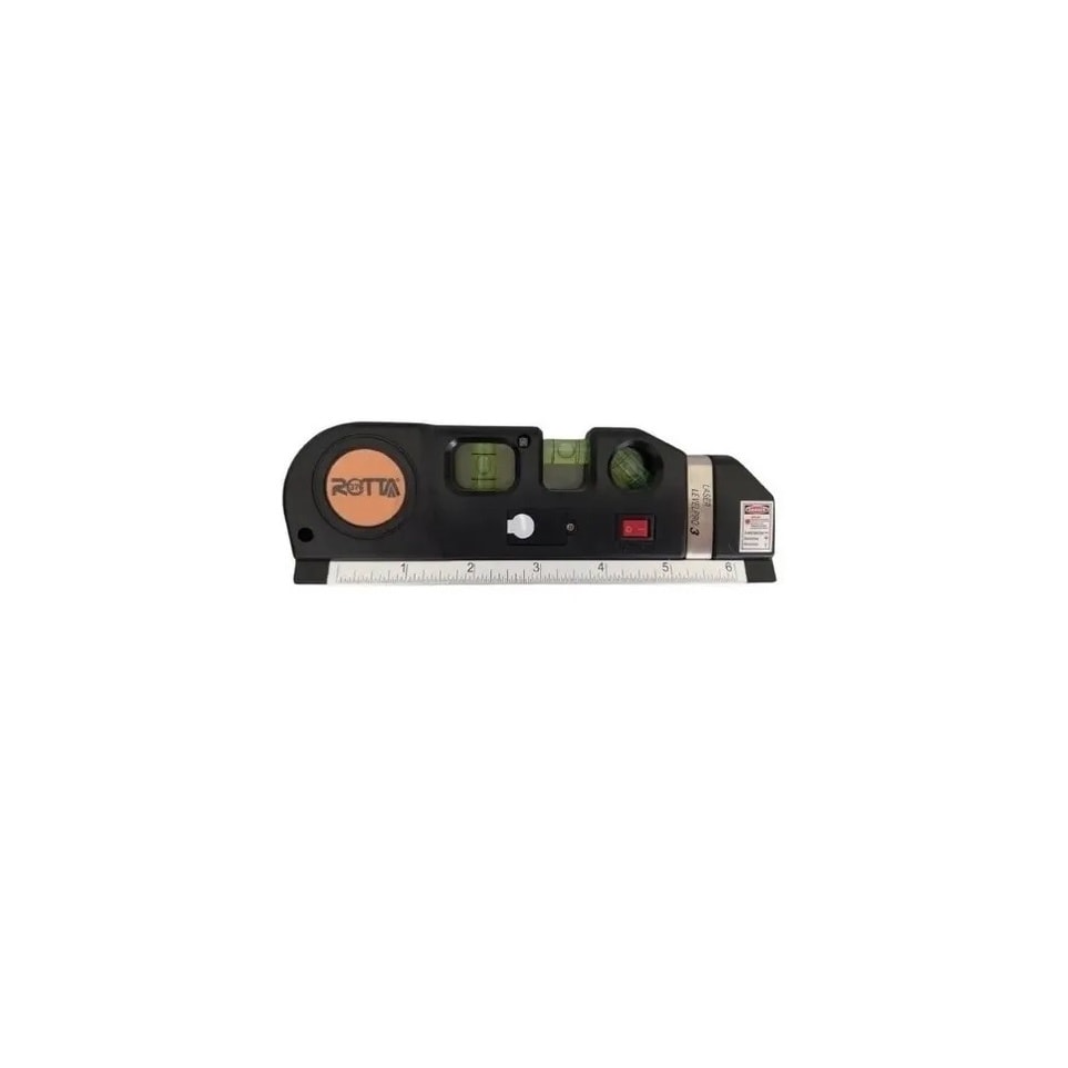 Imagem do Nivel Laser Trena 3 Linhas Cruz Regua Nivelador Profissional