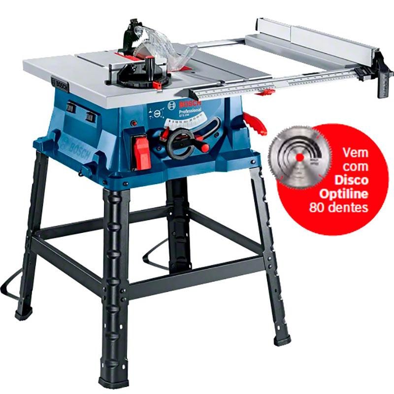 Imagem do Serra Circular Mesa 10 Pol 1800w Professional Gts 254 Bosch