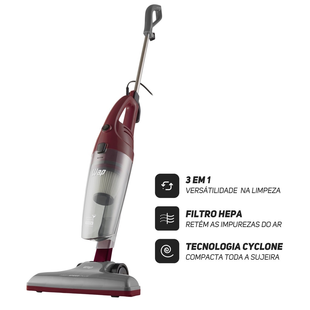 Imagem do Aspirador De Po Vertical Wap High Speed Plus 1350w