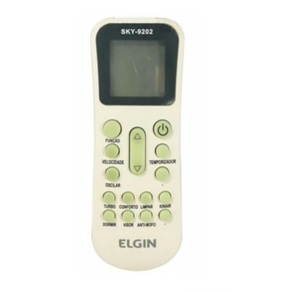 Imagem do Controle Remoto Ar Condicionado Elgin Inverter Eco Power Ykr K 001e