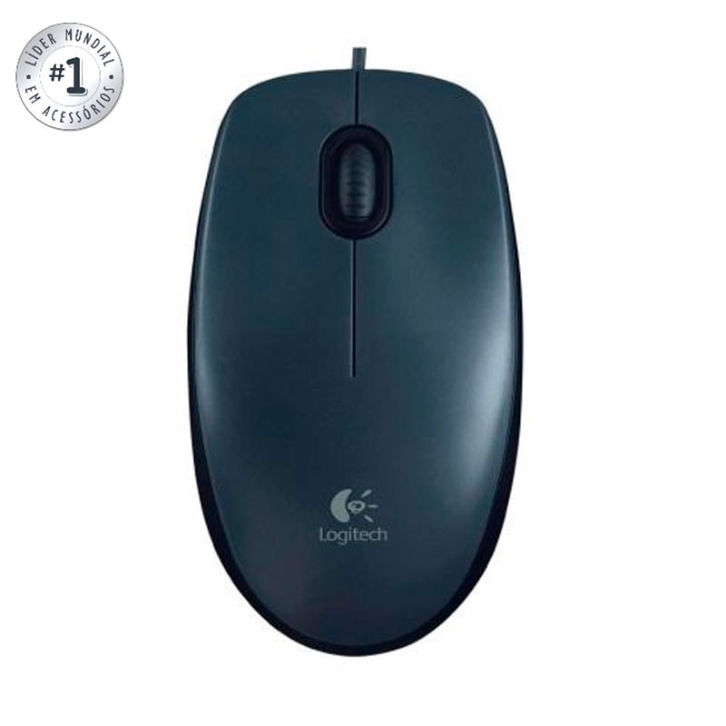 Imagem do Mouse Usb Optico M90 Preto Logitech