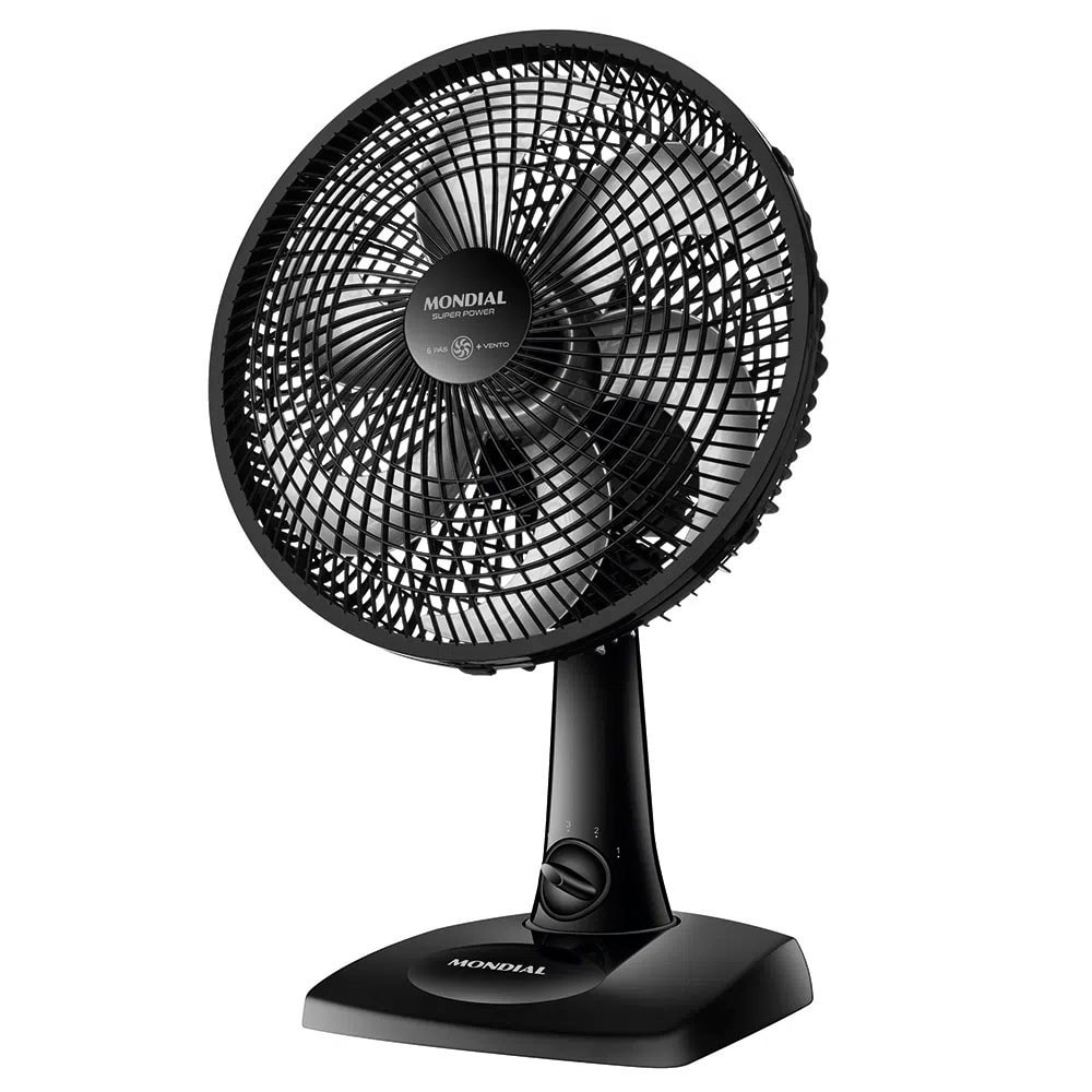 Imagem do Ventilador De Mesa Mondial 30cm Vsp 30 B 6 Pas Super Power 220v