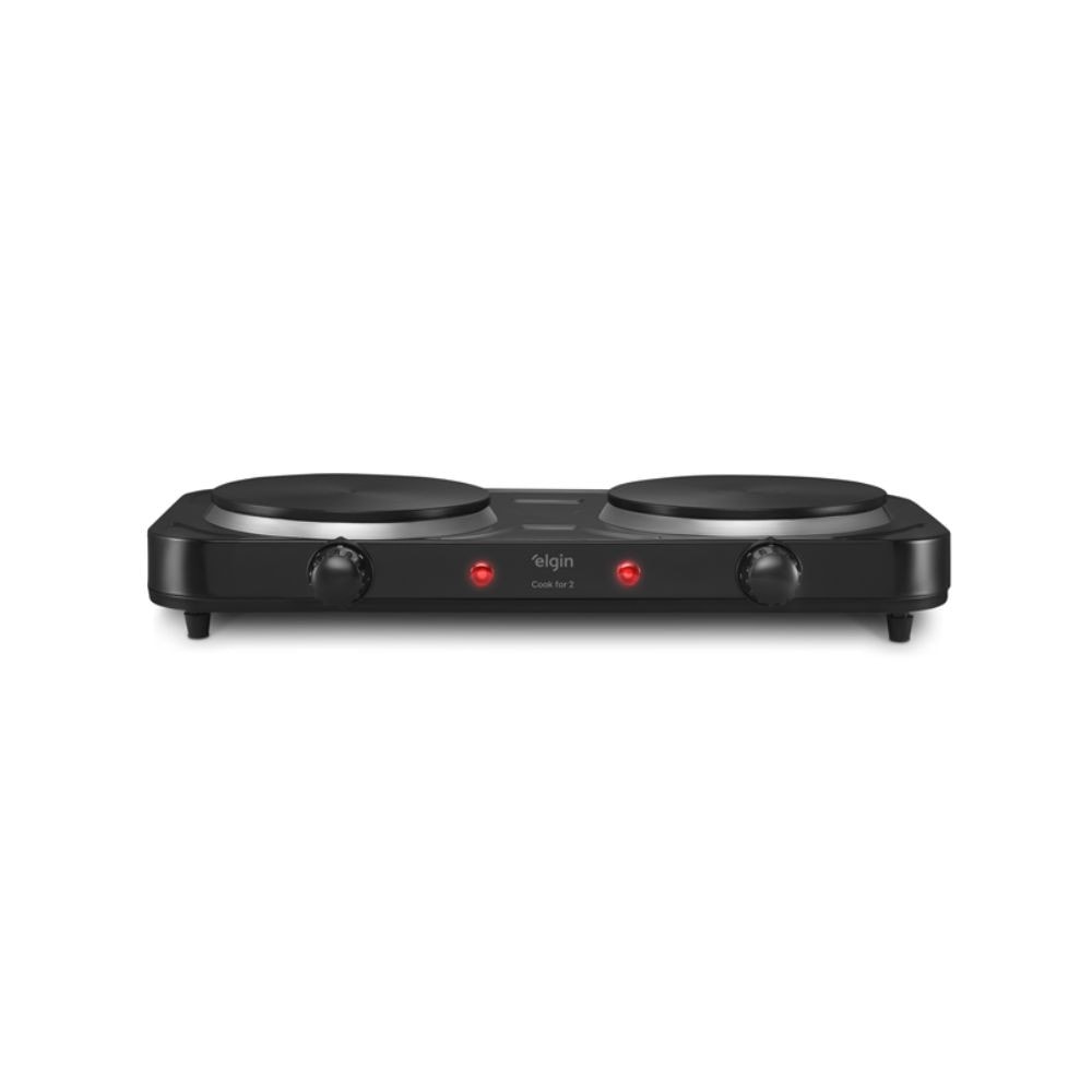 Imagem do Fogao Eletrico 2 Bocas 2000w Cooktop Elgin 127v