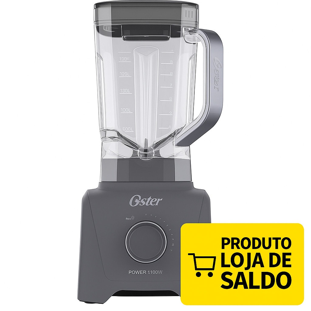 Imagem do Liquidificador Oliq606 1100 Full Oster 3 2l Cinza