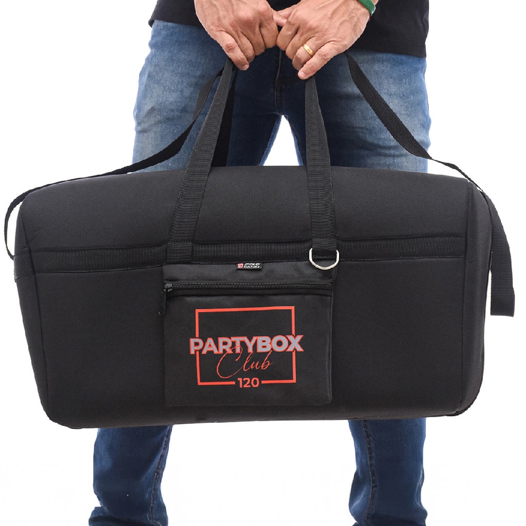 Imagem do Bolsa Case Bag Compativel Com Jbl Partybox Club 120 Lancamento Impermeavel Espumada Premium