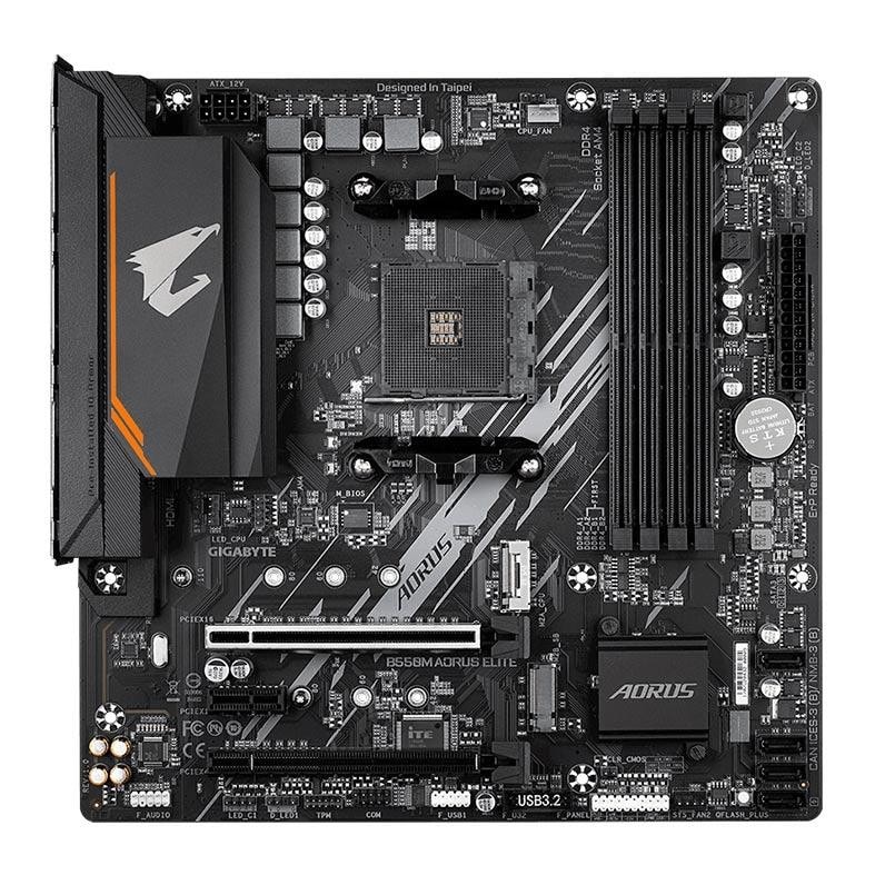 Imagem do Placa Mae Gigabyte B550m Aorus Elite Ddr4 Socket Am4 Chipset Amd B550