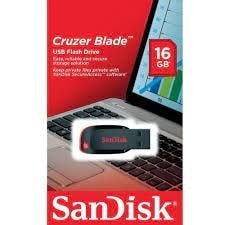 Imagem do Pen Drive Sandisk Cruzer Blade Sdcz50 16gb