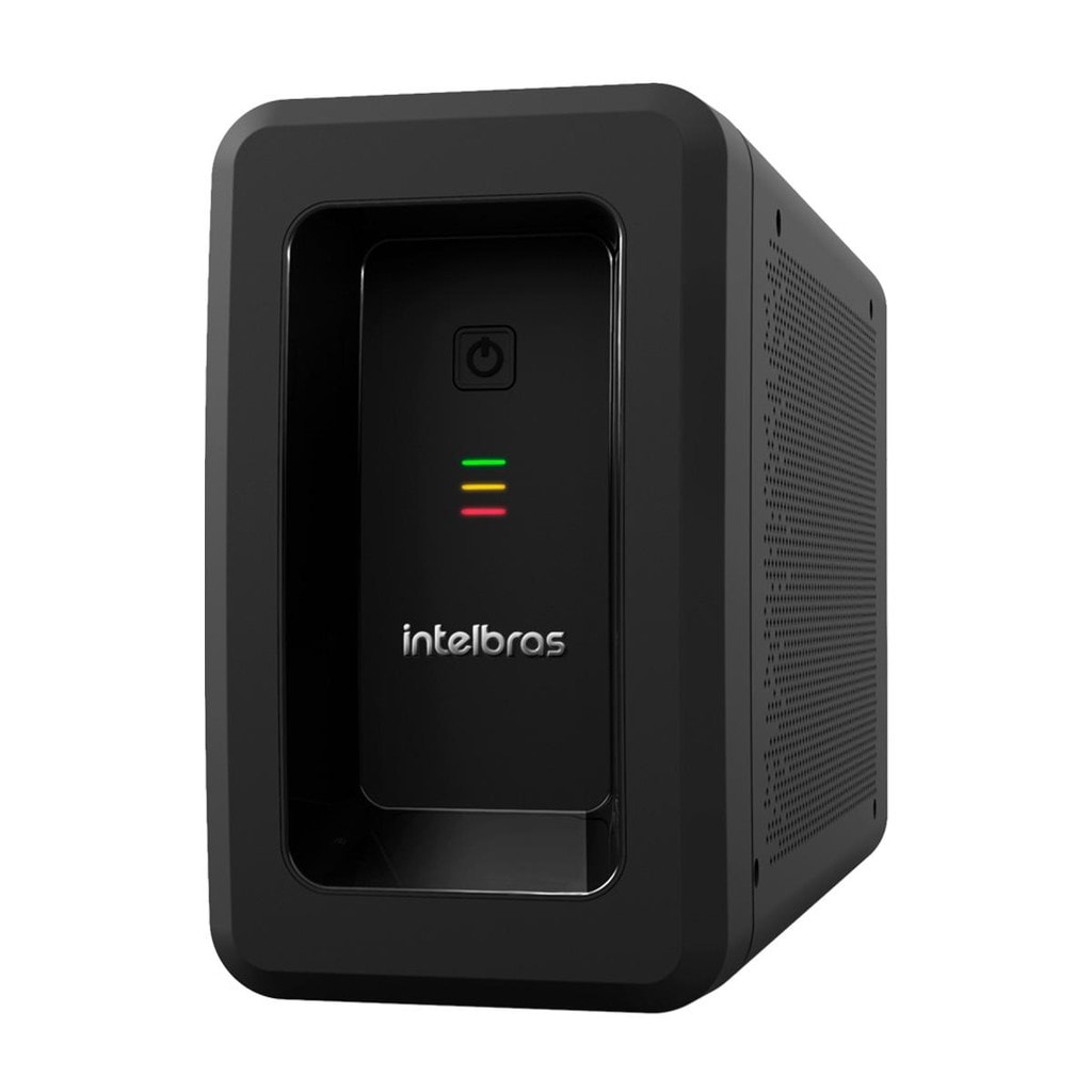 Imagem do No Break 1500va Intelbras Attiv 1500 8 Tomadas Bivolt Saida 120v