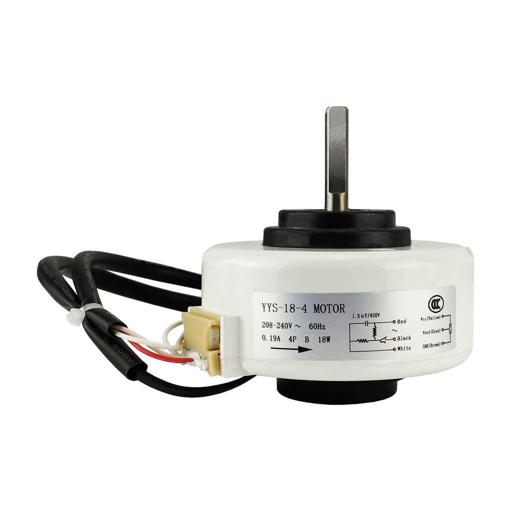 Imagem do Motor Ventilador Evaporadora 9000 A 12000 Btus Ac Yys18 4a Eco Power Inverter Ics Elgin