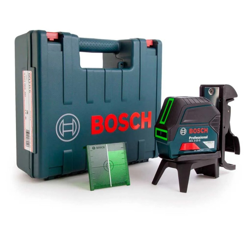 Imagem do Nivel Laser De 2 Linhas Verdes 15m Gcl 2 15 G Profissional Bosch