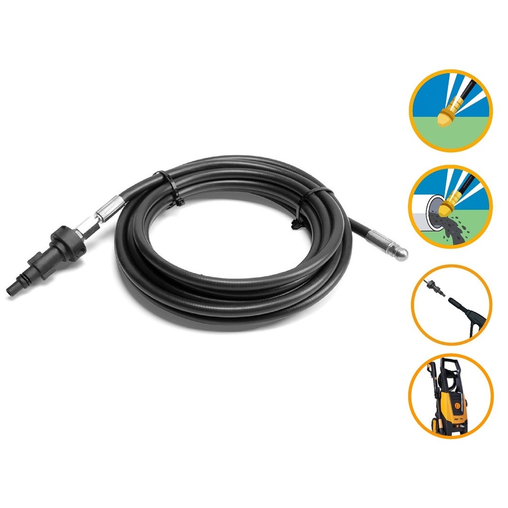 Imagem do Mangueira Nylon Desentupidora 6mt Wap Extreme Turbo 2800