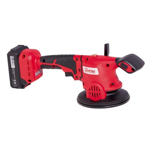 Imagem do Maquina P Assentar Piso Porcelanato Vibrador Bateria Cortag Vab 150 Cor Vermelho