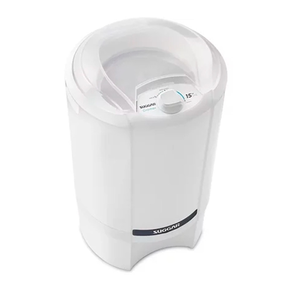 Imagem do Centrifuga De Roupas Giromax 15kg Branco 127v Suggar Ct1501br