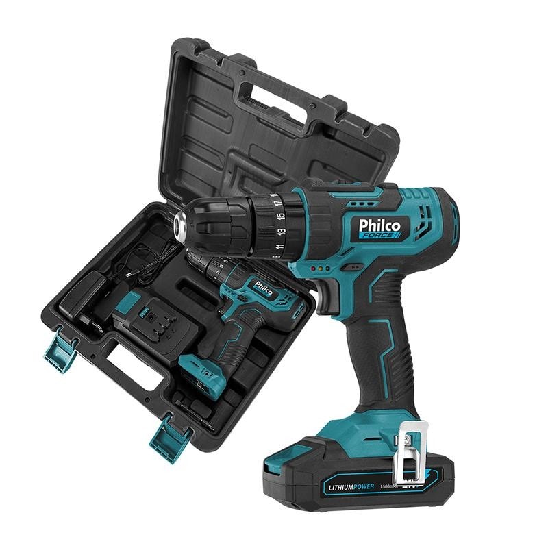 Imagem do Parafusadeira Furadeira 23 Velocidades Impacto Ppf21mf Philco Bivolt
